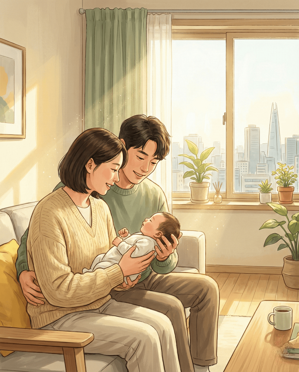 합계출산율 0.8명 회복 희망 신호 분석