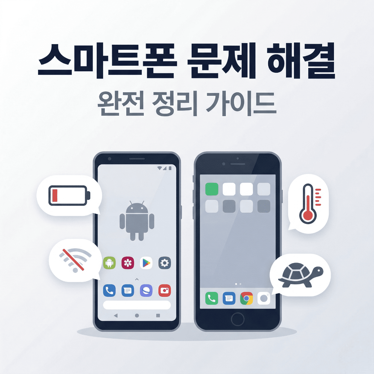 스마트폰 문제 해결 완전 정리 갤럭시 아이폰